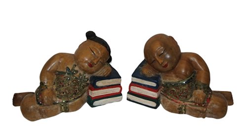 Bogstøtter 2-pack